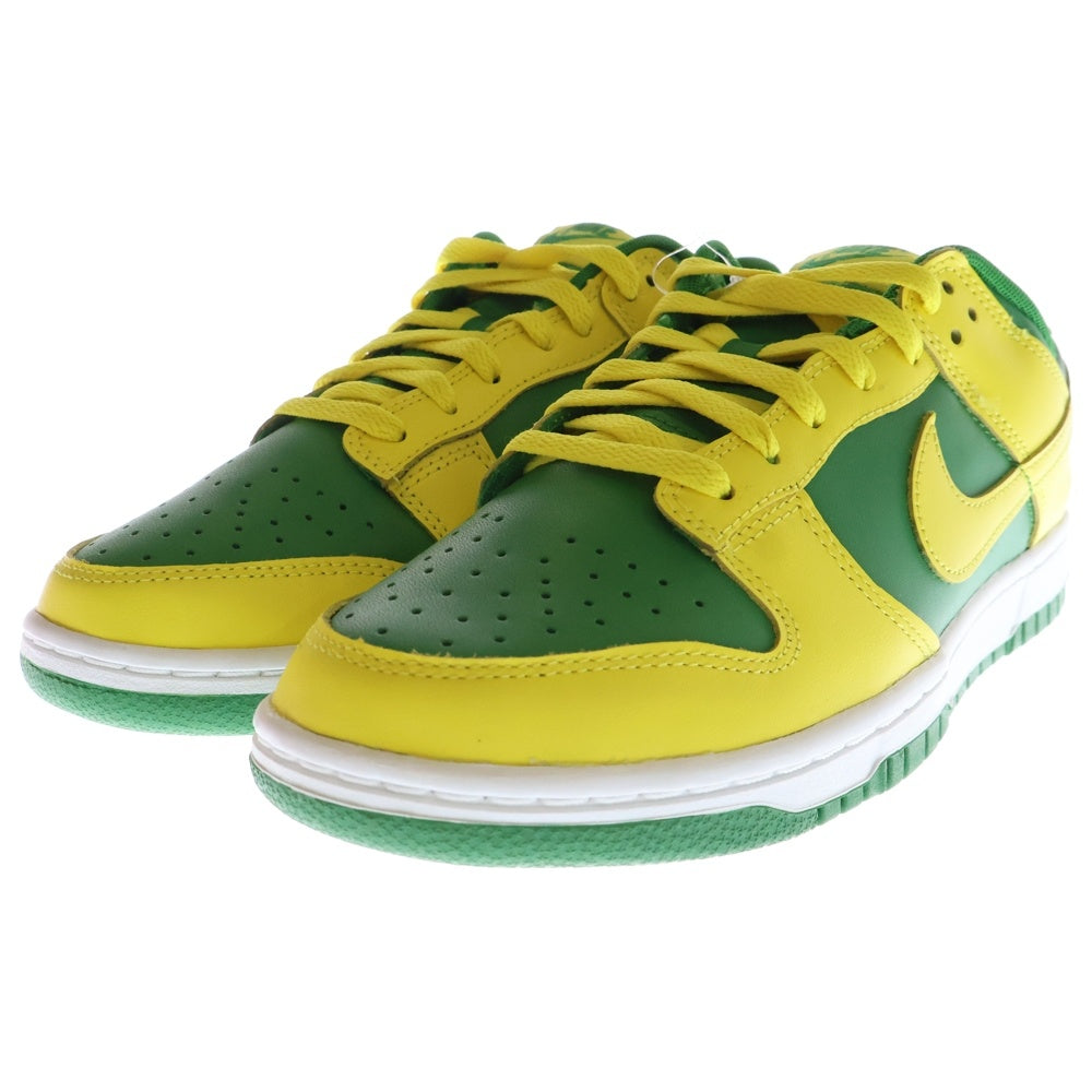 NIKE(ナイキ) DUNK LOW RETRO BTTYS ダンク レトロ ローカットスニーカー グリーン/イエロー US9/27cm DV0833-300