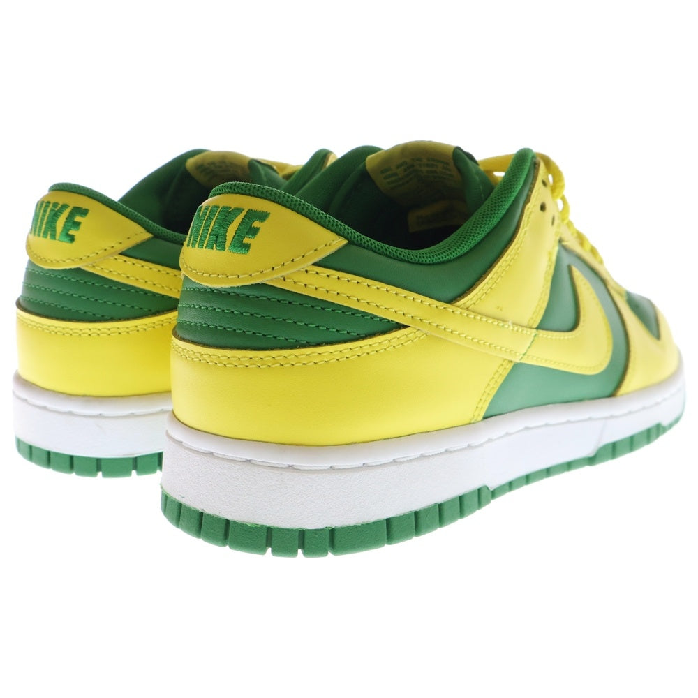 NIKE(ナイキ) DUNK LOW RETRO BTTYS ダンク レトロ ローカットスニーカー グリーン/イエロー US9/27cm DV0833-300