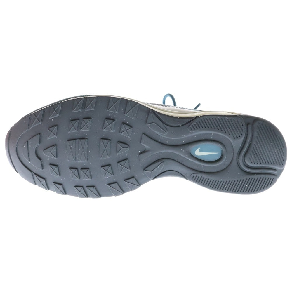NIKE(ナイキ) AIR MAX 97 ULTRA ICED JADE エアマックス 97 ウルトラ アイスジェイド ローカットスニーカー ブルー US8.5/26.5cm 918356-300