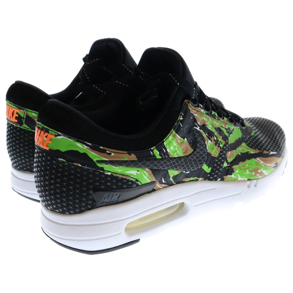 NIKE(ナイキ) ×atmos AIR MAX ZERO JP ID アトモス エアマックス ゼロ カモ柄 ローカットスニーカー カーキ/ブラック US9/27cm AH1809-008