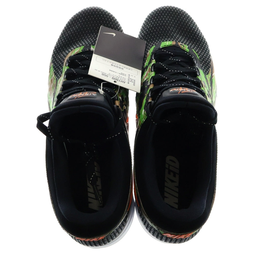 NIKE(ナイキ) ×atmos AIR MAX ZERO JP ID アトモス エアマックス ゼロ カモ柄 ローカットスニーカー カーキ/ブラック US9/27cm AH1809-008