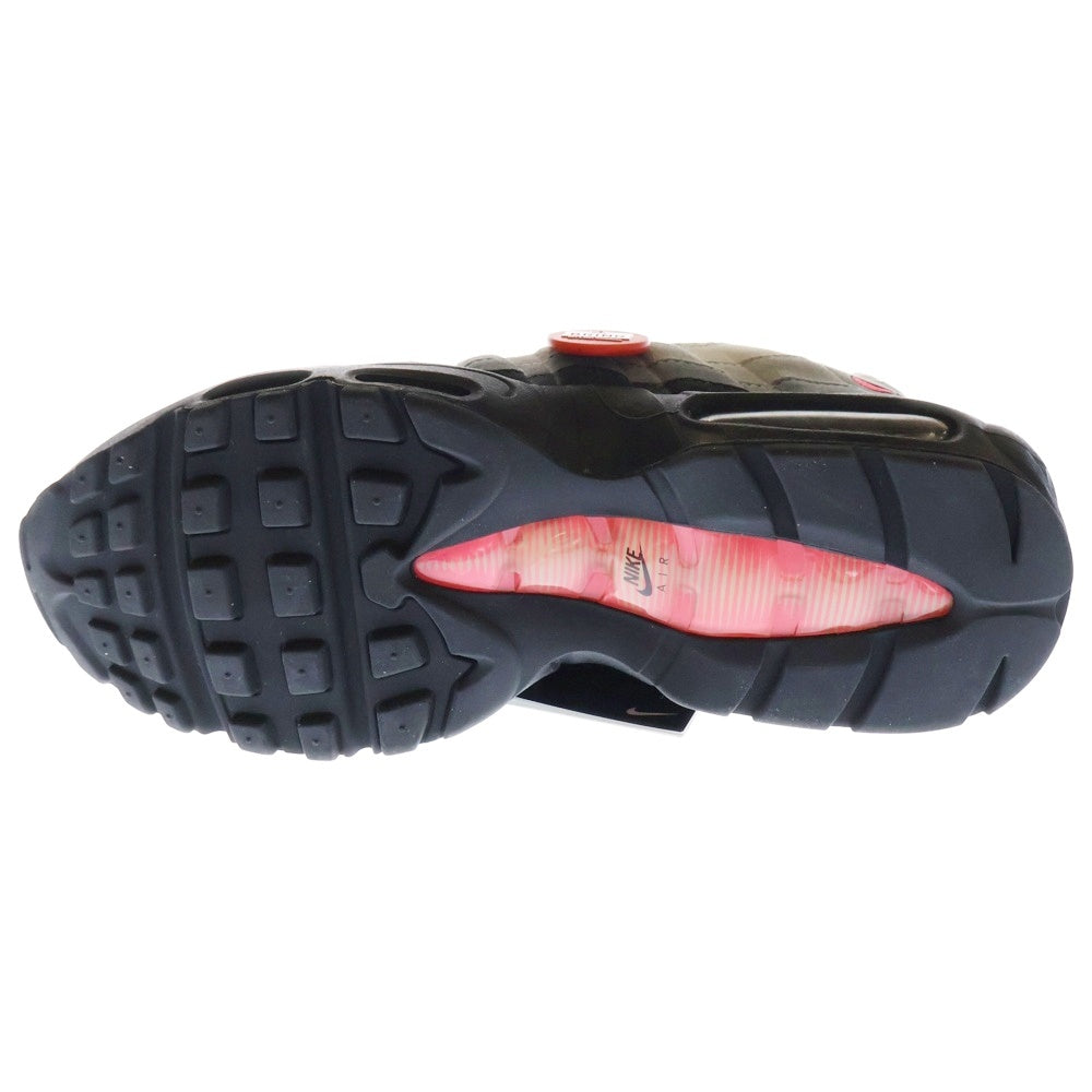 NIKE(ナイキ) AIR MAX 95 SOLAR RED エアマックス95 ソーラーレッド ローカットスニーカー レッド/ホワイト US8.5/26.5cm 609048-106