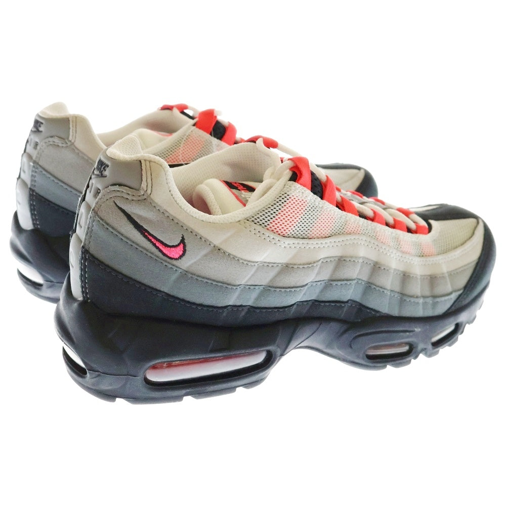 NIKE(ナイキ) AIR MAX 95 SOLAR RED エアマックス95 ソーラーレッド ローカットスニーカー レッド/ホワイト US8.5/26.5cm 609048-106
