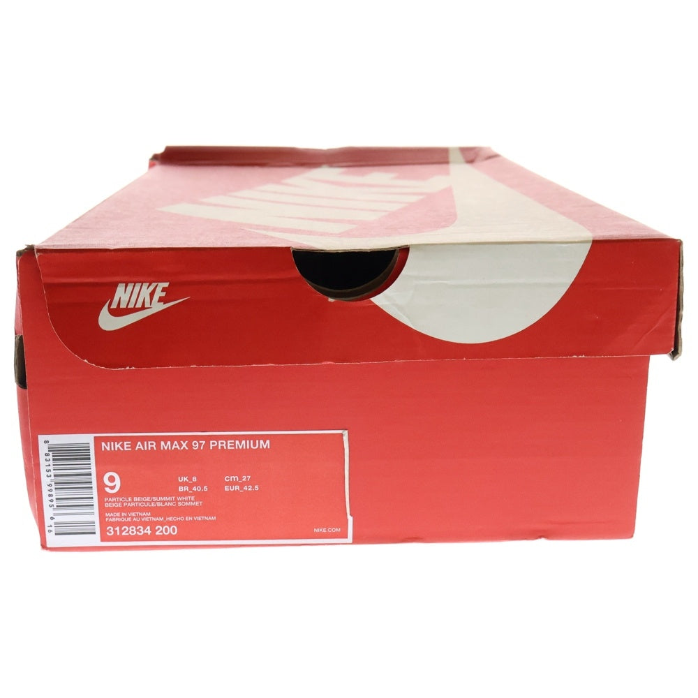 NIKE(ナイキ) AIR MAX 97 PREMIUM エアマックス97 プレミアム ローカットスニーカー ピンク/ホワイト US9/27cm 312834-200