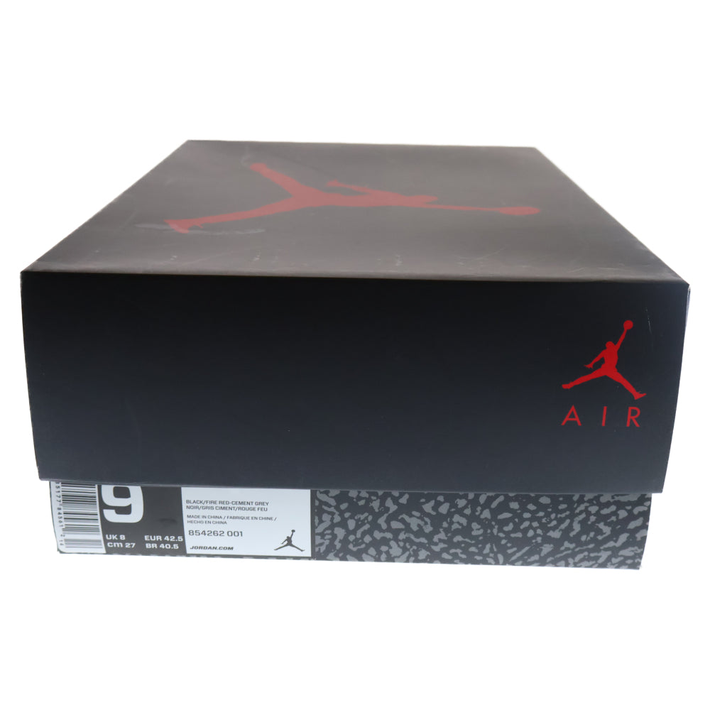 NIKE(ナイキ) AIR JORDAN 3 RETRO OG エアジョーダン ハイカットスニーカー ブラック/グレー US9/27cm 854262-001