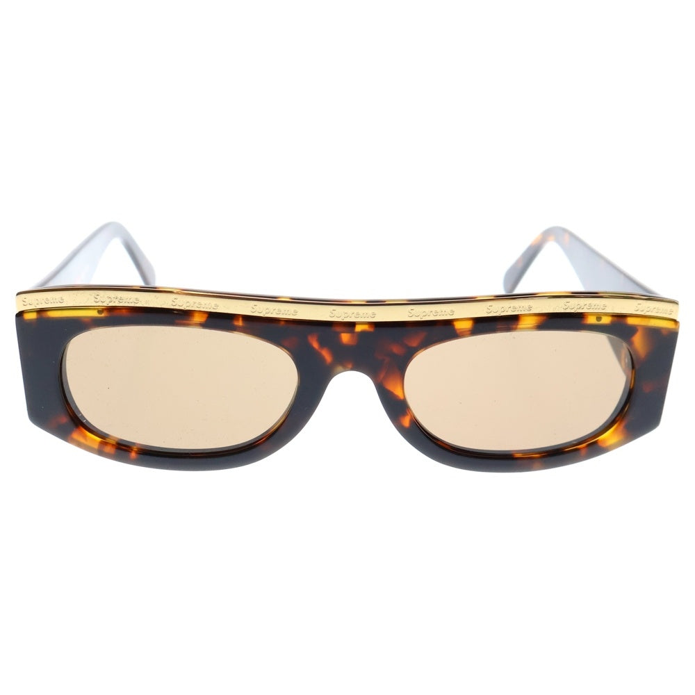 SUPREME(シュプリーム) 21SS Goldtop Sunglasses ゴールドトップ サングラス アイウェア メガネ ブラウン/ゴールド