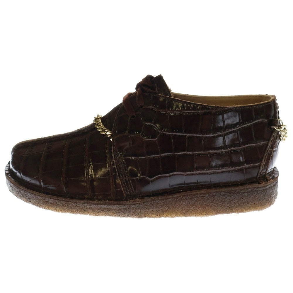 SUPREME(シュプリーム) 24AW ×Martine Rose ×Clarks Desert Trek マーティンローズ クラークス デザート トレック レザー シューズ ブラウン
