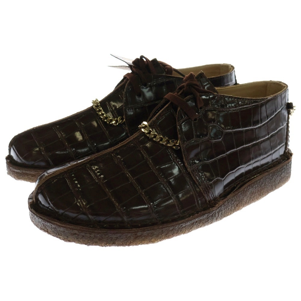 SUPREME(シュプリーム) 24AW ×Martine Rose ×Clarks Desert Trek マーティンローズ クラークス デザート トレック レザー シューズ ブラウン