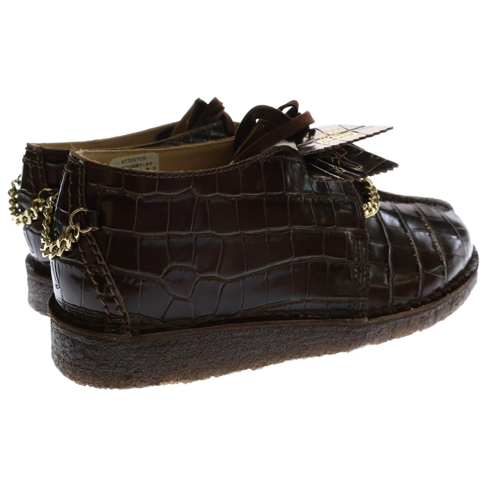 SUPREME(シュプリーム) 24AW ×Martine Rose ×Clarks Desert Trek マーティンローズ クラークス デザート トレック レザー シューズ ブラウン