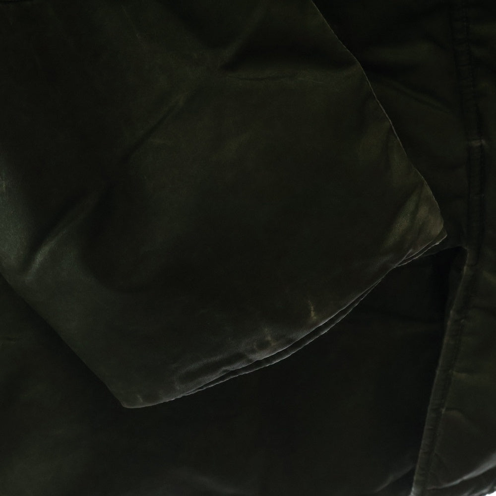 SUPREME(シュプリーム) 24AW Washed Flight Satin N-3B Parka ウォッシュド フライト サテン ミリタリー パーカー ジップアップ ジャケット カーキ