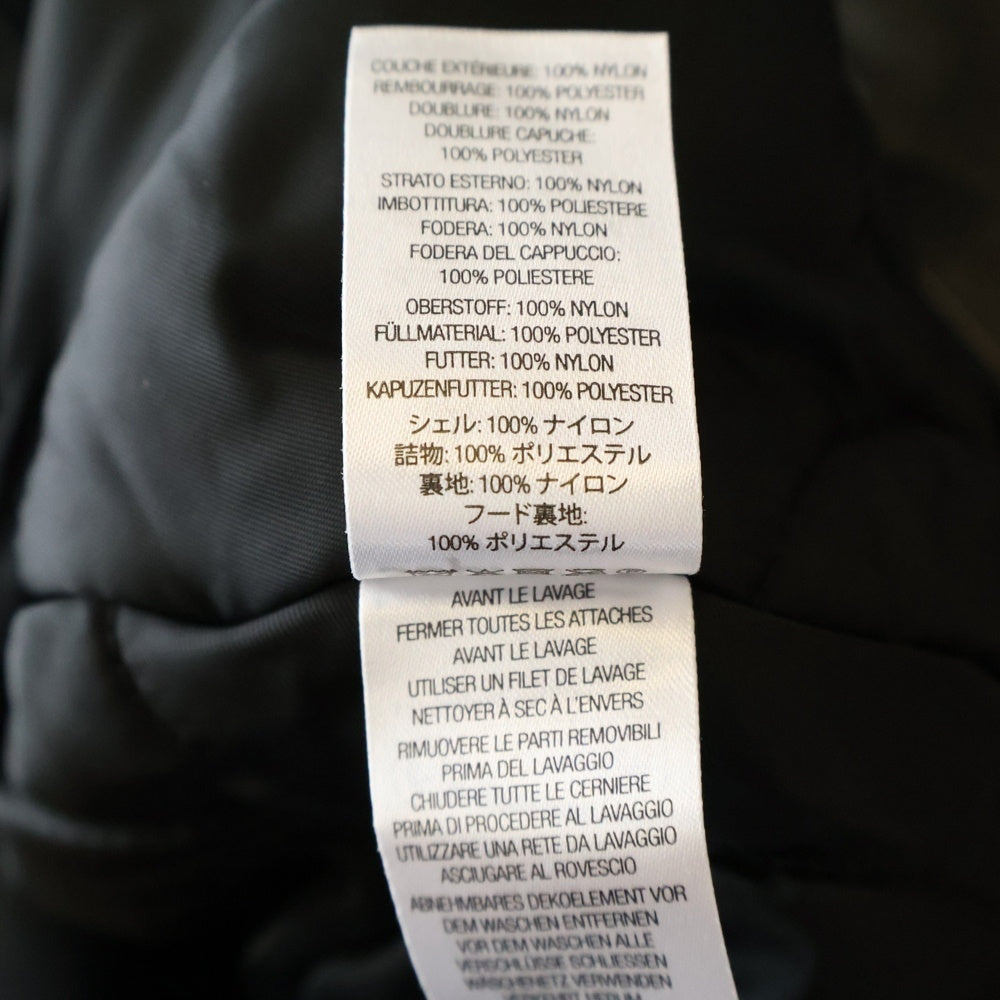 SUPREME(シュプリーム) 24AW Washed Flight Satin N-3B Parka ウォッシュド フライト サテン ミリタリー パーカー ジップアップ ジャケット ブラック
