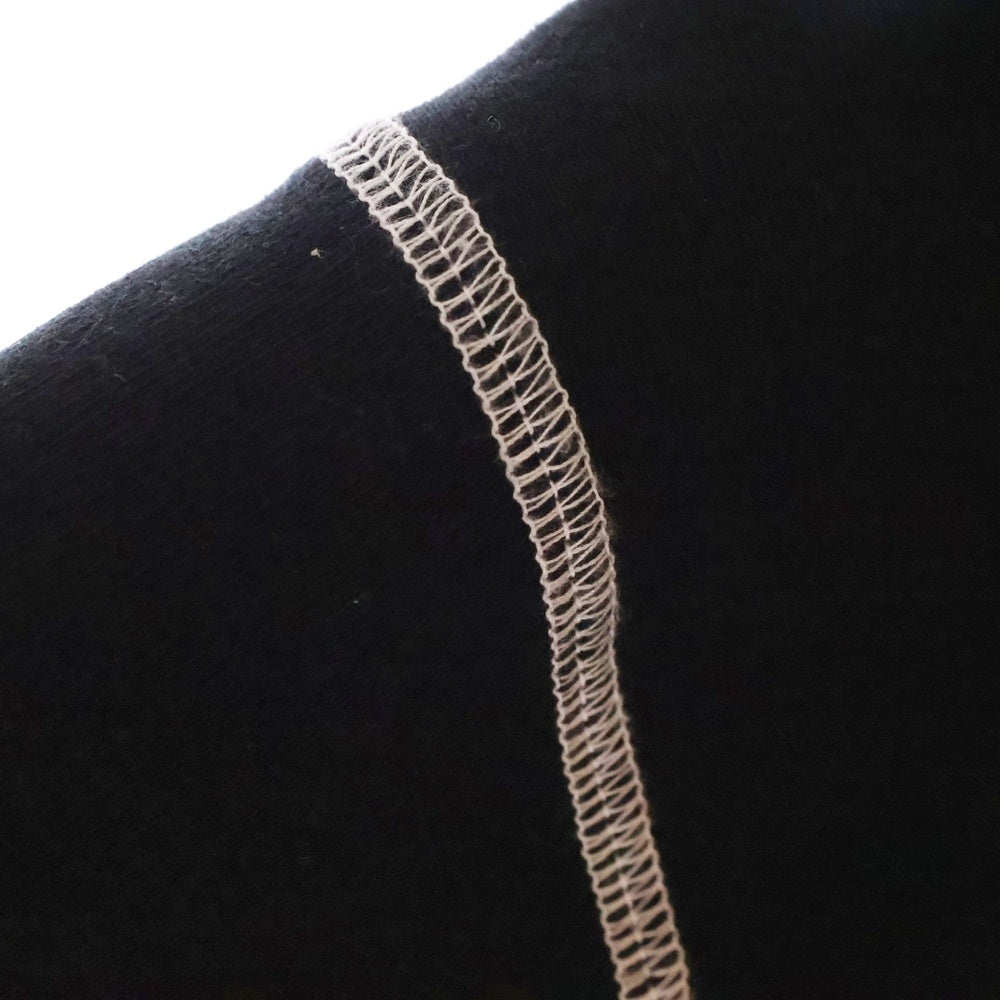 X-LARGE(エクストララージ) CONTRAST STITCH ZIP HOODED SWEATSHIRT ロゴ刺繍 コントラストステッチ ジップアップ スウェット パーカー ブラック 101249012016