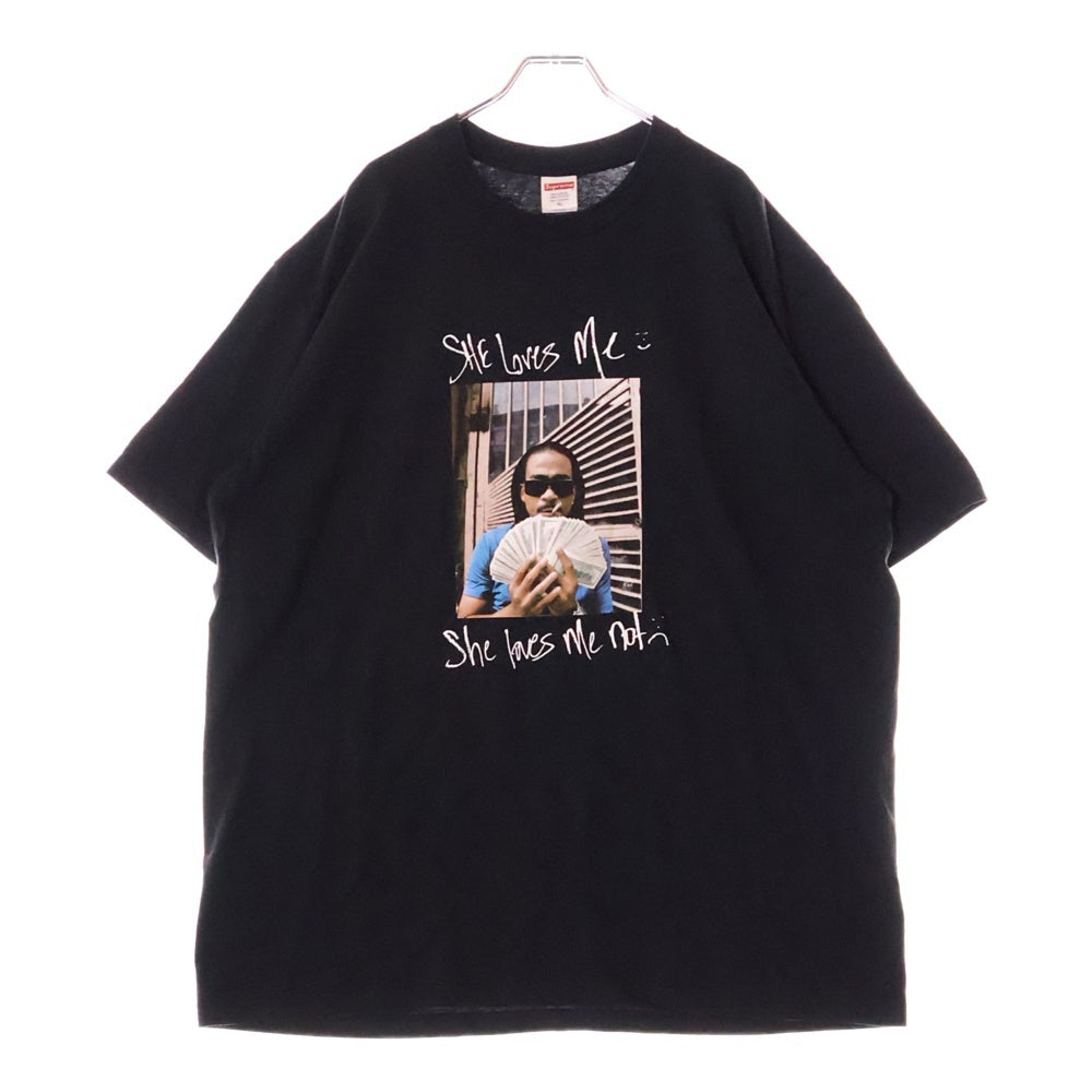 SUPREME(シュプリーム) 25SS Max B Tee マックスB フォトプリント クルーネック 半袖Tシャツ カットソー ブラック