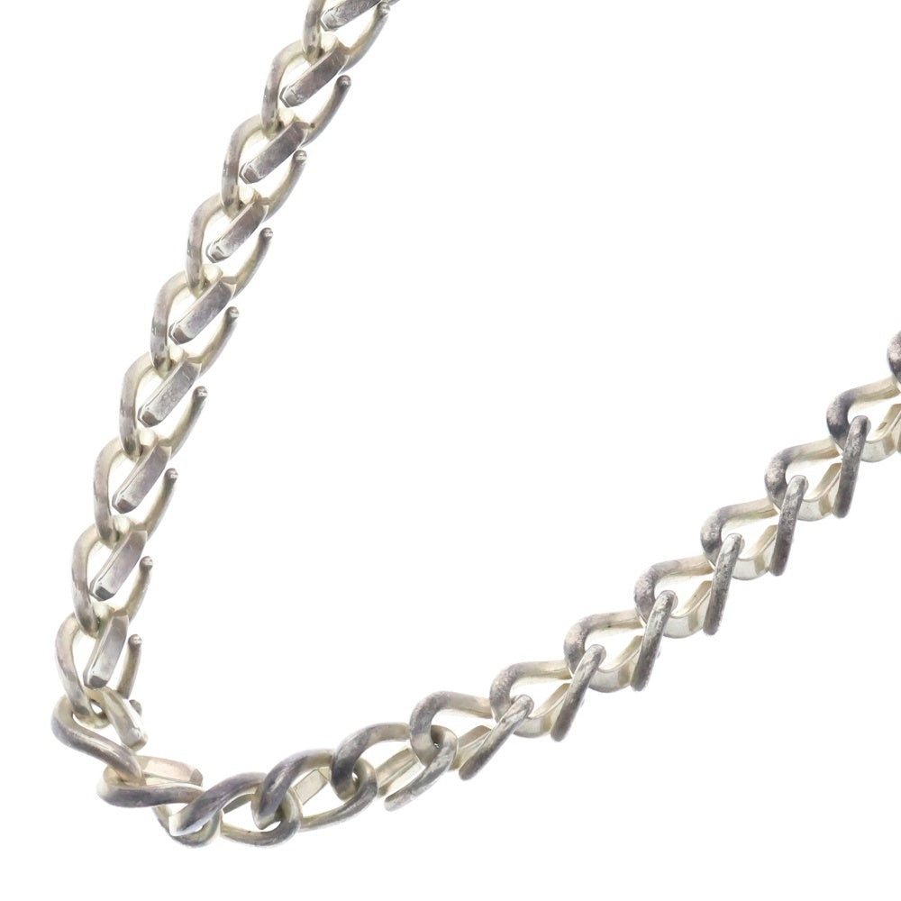 TIFFANY & Co.(ティファニー) SS MDLNK FORGE POLNL 18IN フォージミディアムリンク シルバーネックレス シルバー