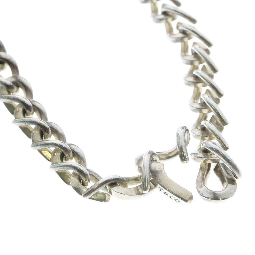 TIFFANY & Co.(ティファニー) SS MDLNK FORGE POLNL 18IN フォージミディアムリンク シルバーネックレス シルバー