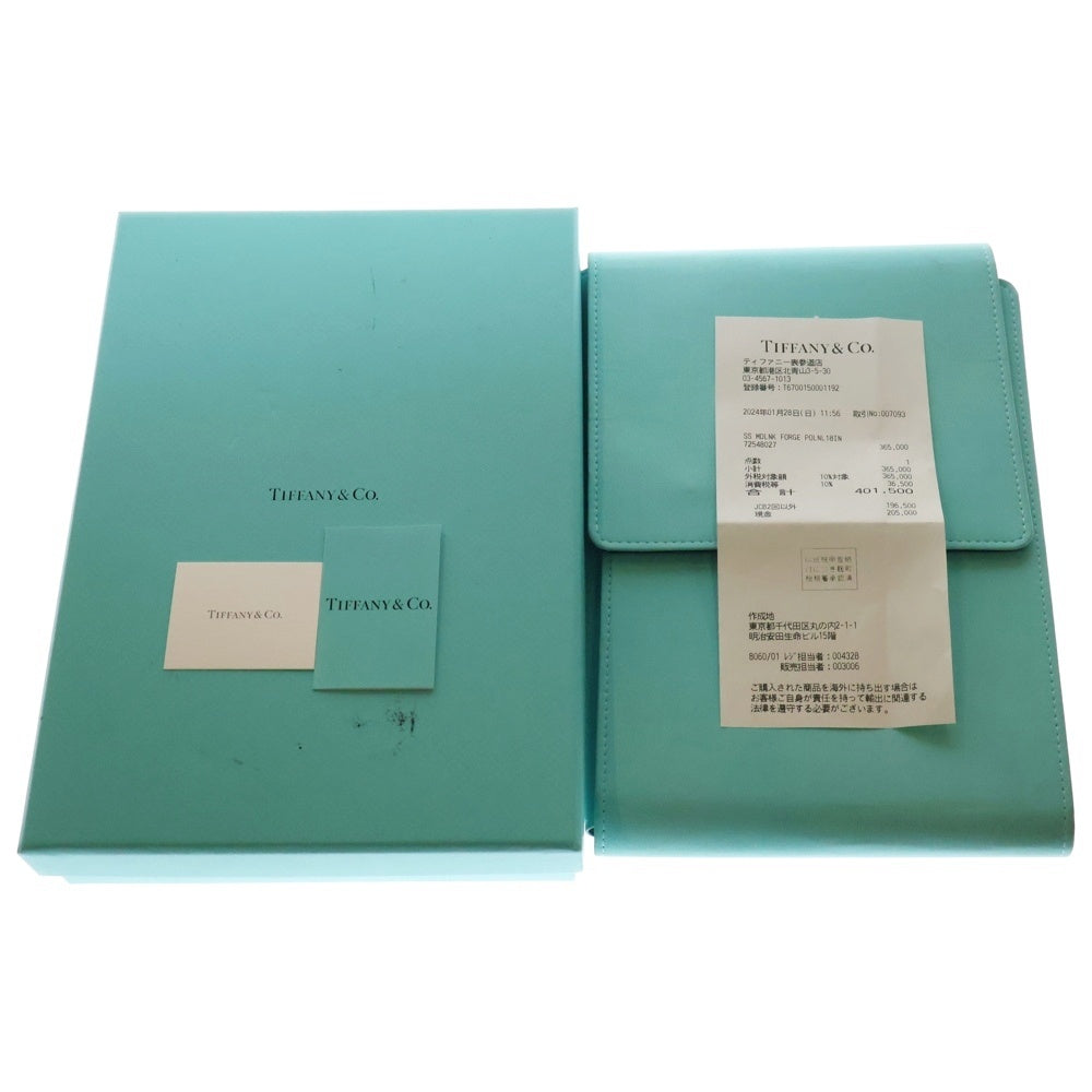 TIFFANY & Co.(ティファニー) SS MDLNK FORGE POLNL 18IN フォージミディアムリンク シルバーネックレス シルバー