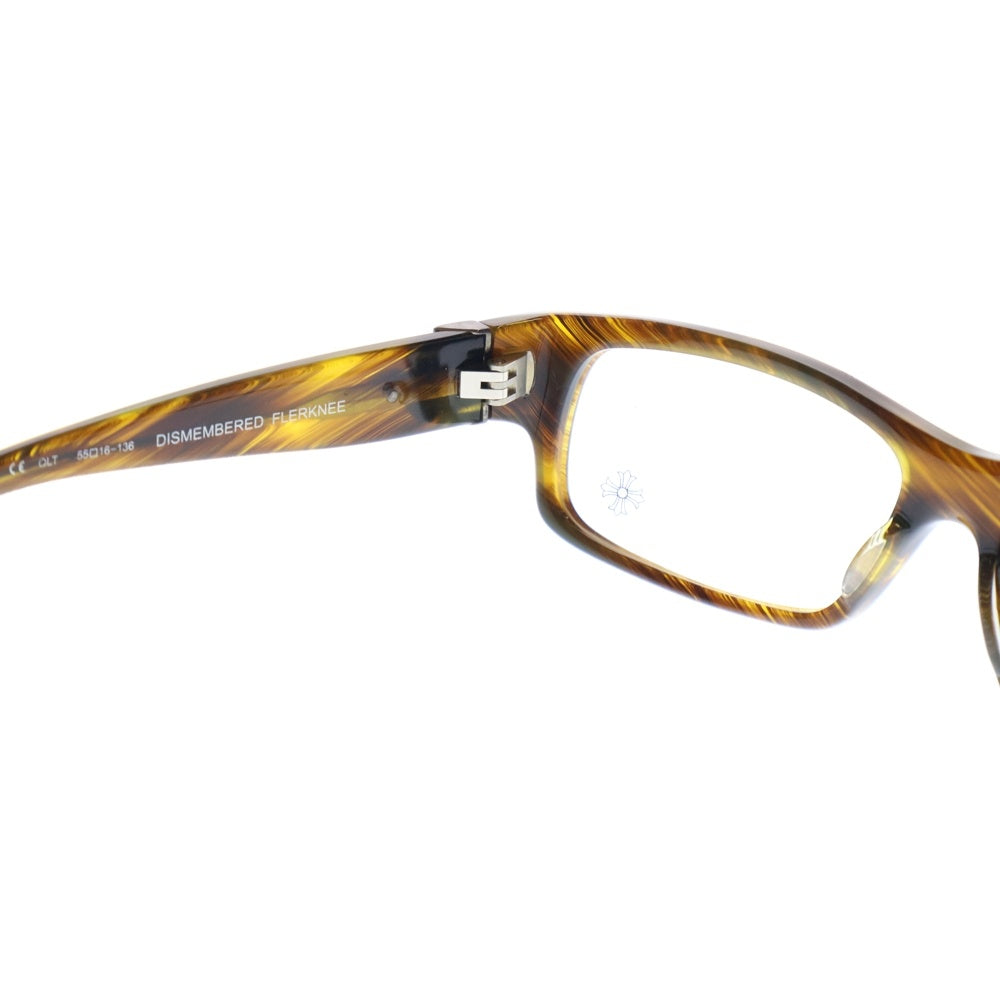 CHROME HEARTS(クロムハーツ) DISMEMBERED FLERKNEE ディスメンバード フレアニー サングラス アイウェア ブラウン