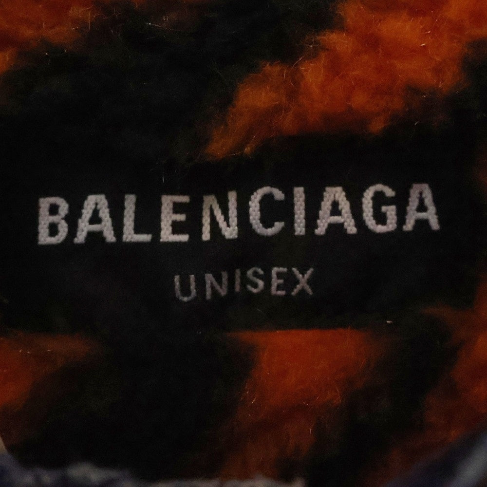 BALENCIAGA(バレンシアガ) タイガーボア ダメージ デニムジャケット Gジャン インディゴ 657603