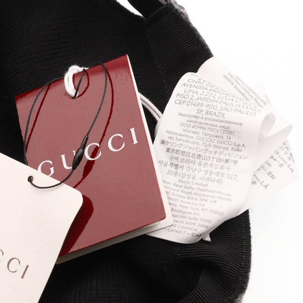 GUCCI(グッチ) GG フランネル ベースボールキャップ グレー 792827