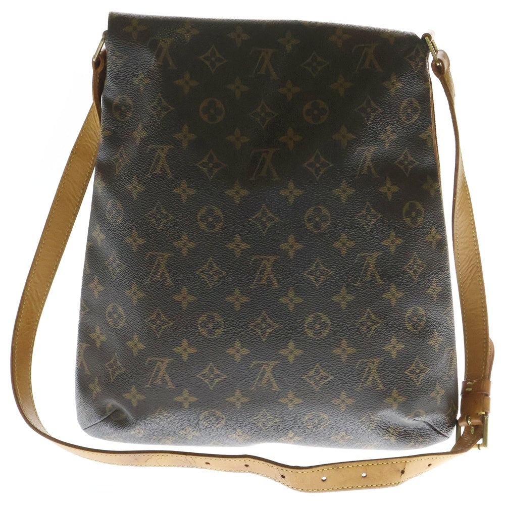 LOUIS VUITTON(ルイヴィトン) ミュゼット モノグラム PVCコーティングキャンバス ショルダーバッグ ブラウン レディース M51256 AS1000