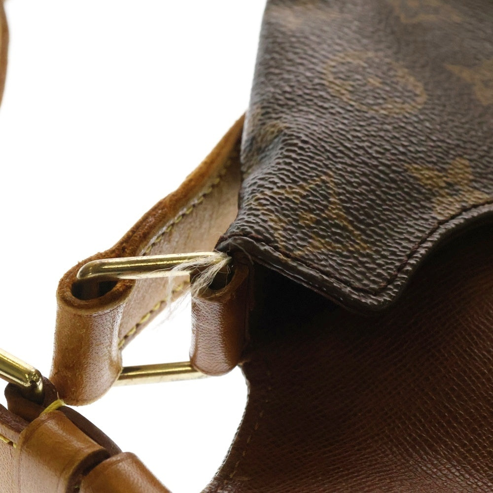 LOUIS VUITTON(ルイヴィトン) ミュゼット モノグラム PVCコーティングキャンバス ショルダーバッグ ブラウン レディース M51256 AS1000