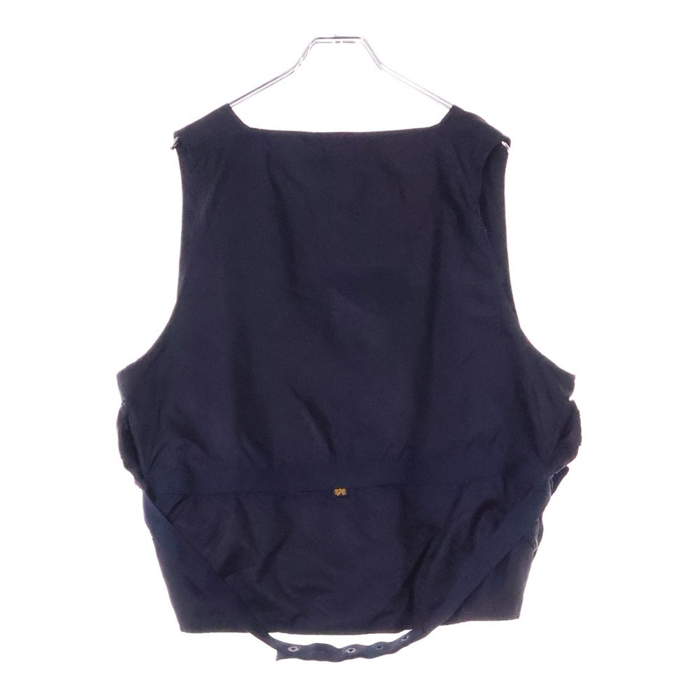 ALPHA INDUSTRIES(アルファ インダストリーズ) 90S U.S. AIR FORCE RADIO CARRIER VEST TYPE E-1 エアフォース サイドポケット ミリタリー ラジオベスト ネイビー 4220-173