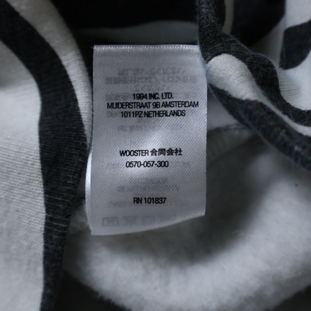 SUPREME(シュプリーム) 22AW Box Logo Crewneck Zebra ゼブラ柄 ボックスロゴ クルーネック スウェットトレーナー ブラック/ホワイト