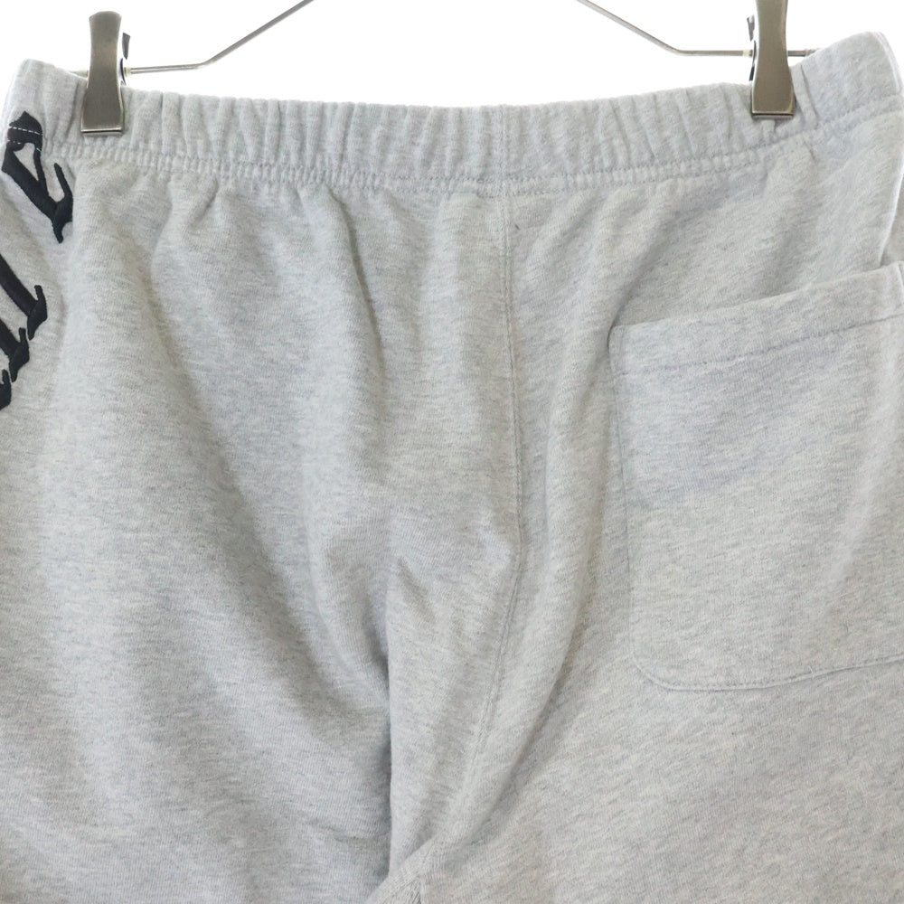 SUPREME(シュプリーム) 21AW Raised Embroidery Sweatpant レイズド サイドロゴ刺繍 スウェットパンツ グレー