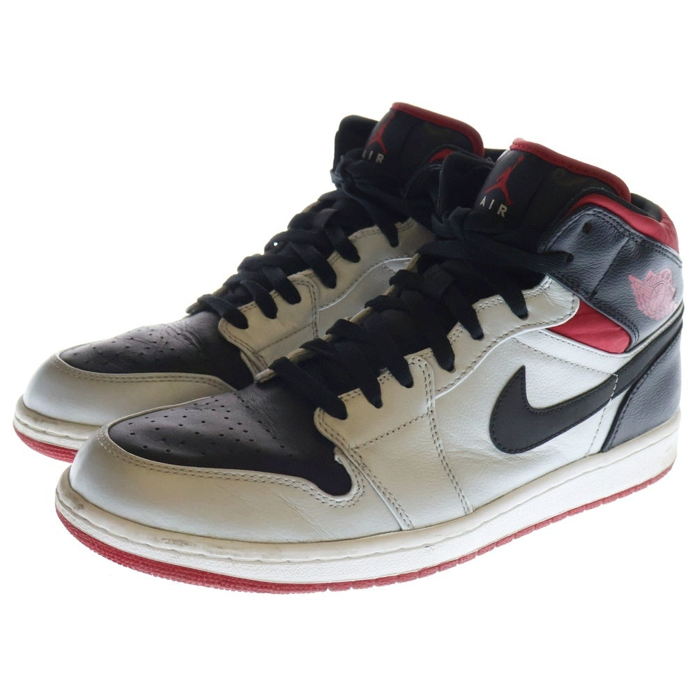 NIKE(ナイキ) 【観賞用 2012年製】 AIR JORDAN 1 PHAT KILROY エアジョーダン 1 ファット キルロイ ハイカットスニーカー シルバー/ブラック/レッド US11/29cm 364770-021