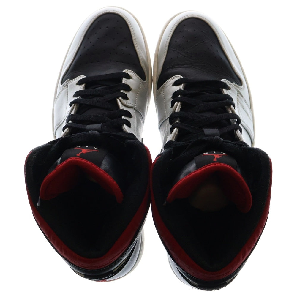 NIKE(ナイキ) 【観賞用 2012年製】 AIR JORDAN 1 PHAT KILROY エアジョーダン 1 ファット キルロイ ハイカットスニーカー シルバー/ブラック/レッド US11/29cm 364770-021
