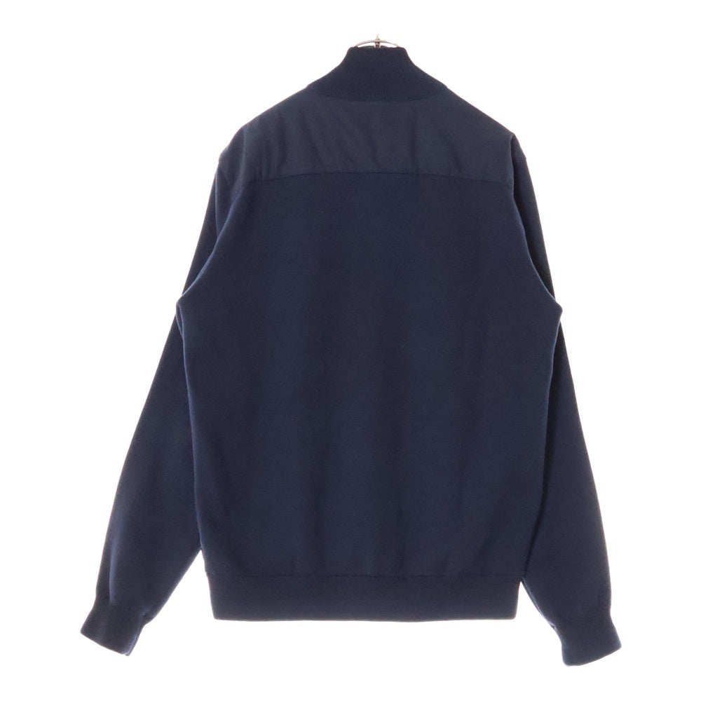 HUGO BOSS(ヒューゴボス) C-Darmando ワッペンロゴ コットン ポリエステル ジップアップ ジャケット ブルゾン ブラック 10261657