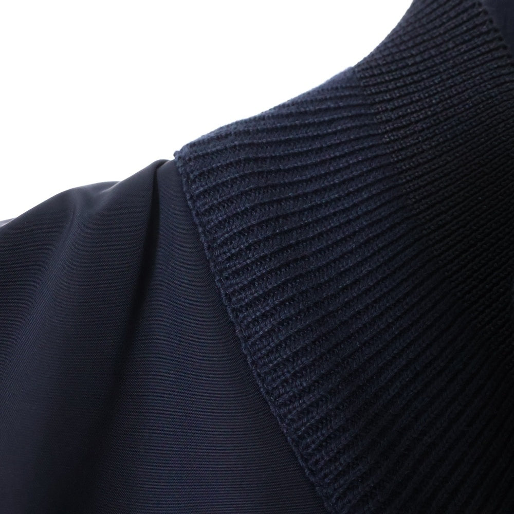 HUGO BOSS(ヒューゴボス) C-Darmando ワッペンロゴ コットン ポリエステル ジップアップ ジャケット ブルゾン ブラック 10261657
