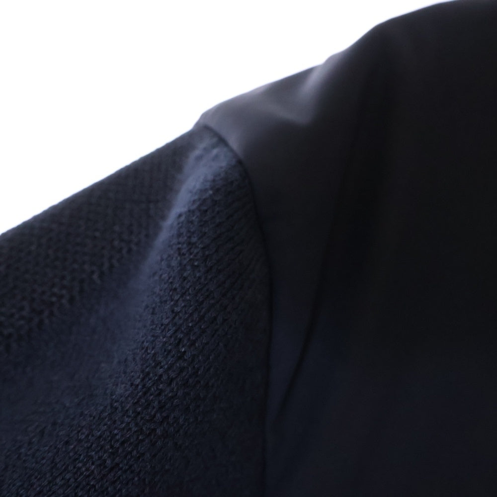 HUGO BOSS(ヒューゴボス) C-Darmando ワッペンロゴ コットン ポリエステル ジップアップ ジャケット ブルゾン ブラック 10261657