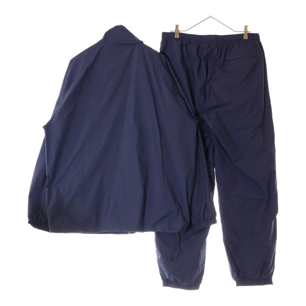 ALWAYTH(オルウェイス) Training jacket and pants ナイロン トレーニングジャケット セットアップ ジョガーパンツ ネイビー