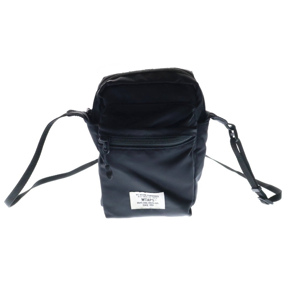 WTAPS(ダブルタップス) RECONNAISSANCE POUCH NYLON ナイロン ロゴ ショルダーバッグ ブラック