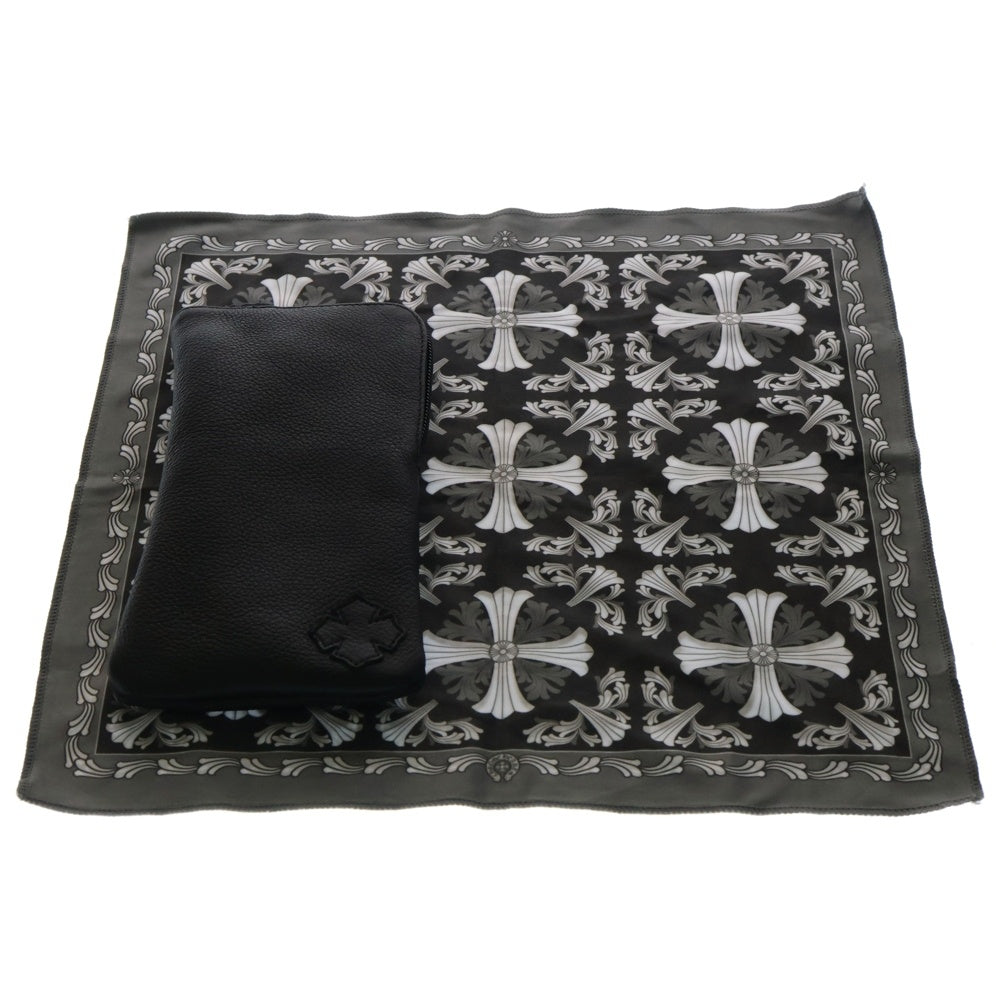 CHROME HEARTS(クロムハーツ) SMOKE SHOW-A スモークショー CHプラス テンプル ウェリントン アイウェア メガネ 眼鏡 度入り ブラック/ゴールド