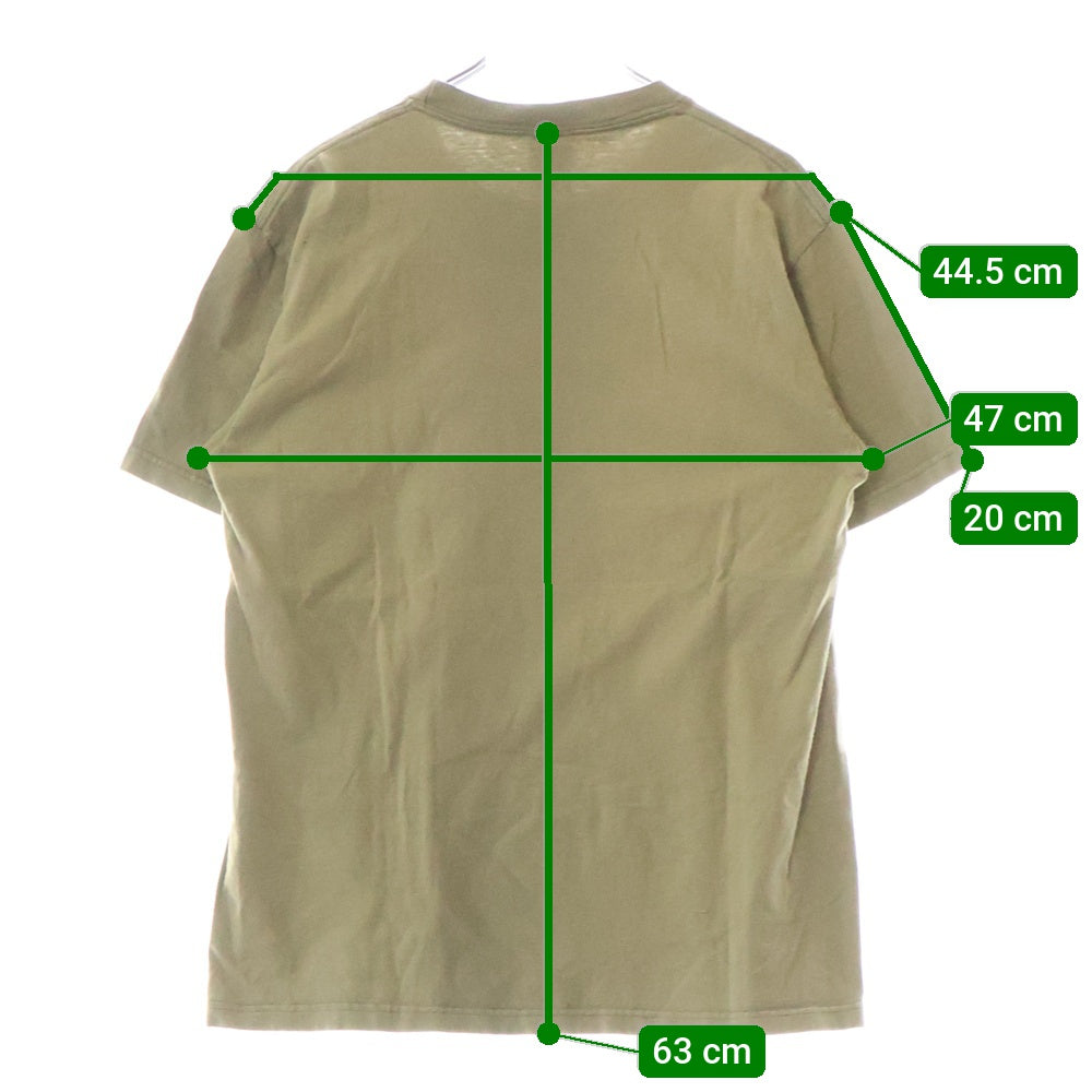 SUPREME(シュプリーム) 20AW Cross Box Logo Tee クロスボックスロゴ クルーネック 半袖Tシャツ カットソー カーキ