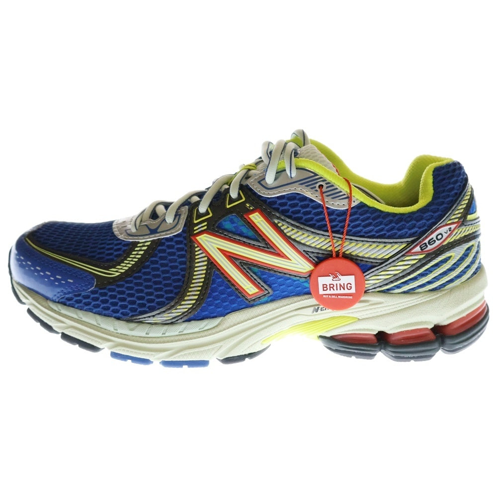 New Balance(ニューバランス) ×AIME LEON DORE ML860DA2 860v2 エメレオン ドレ メッシュ ローカットスニーカー ブルー US9.5/27.5cm