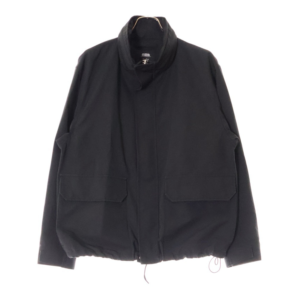 JOURNAL STANDARD(ジャーナルスタンダード) 24SS ショートスタンド ジップアップ マウンテン パーカー ジャケット ブラック