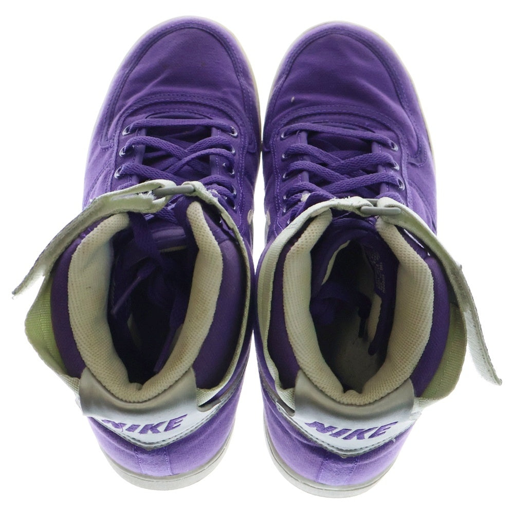 NIKE(ナイキ) 【観賞用2002年製】 VANDAL HIGH CANVAS バンダル キャンバス ハイカットスニーカー パープル US10.5/28.5cm 305607-501