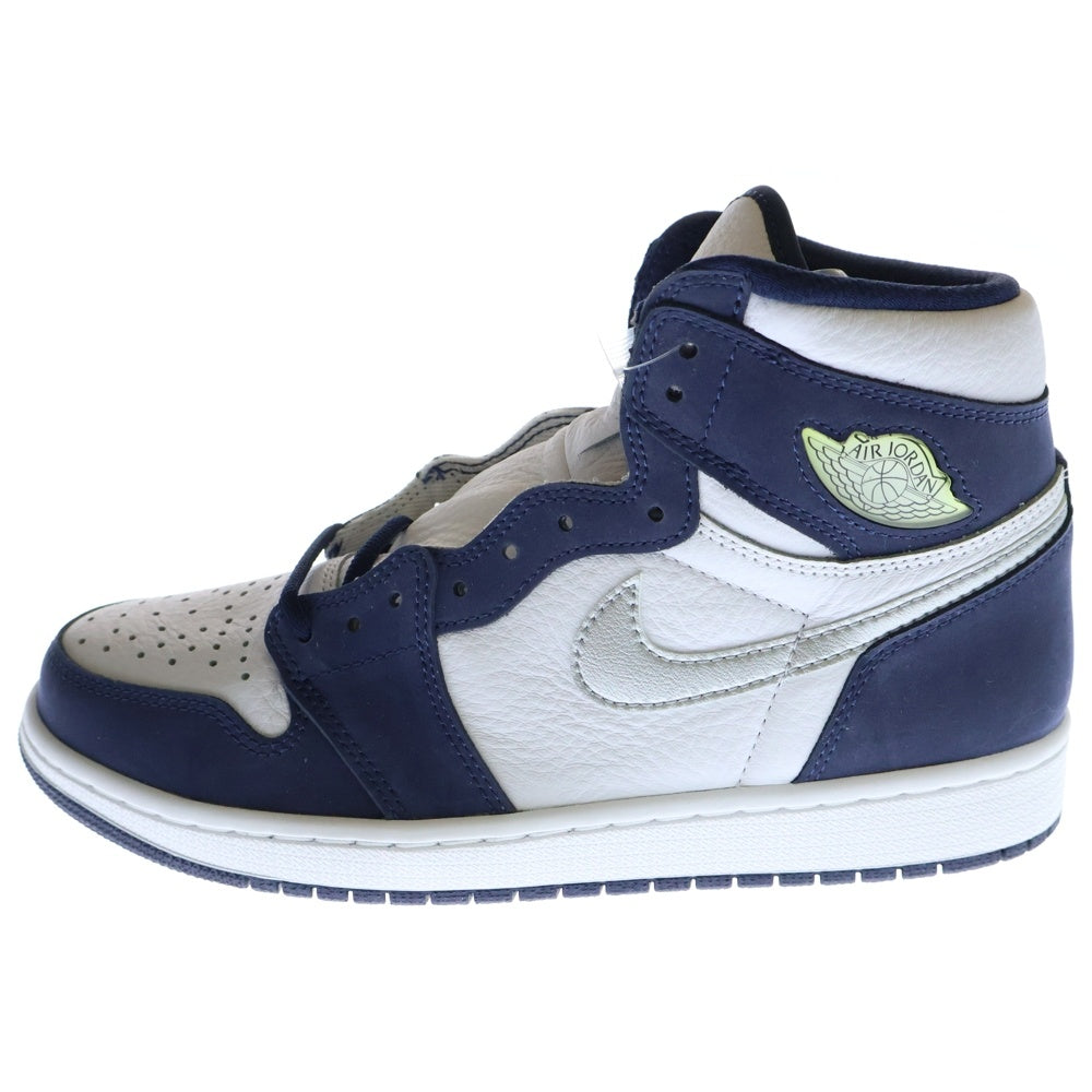 NIKE(ナイキ) AIR JORDAN 1 RETRO HIGH OG CO JP MIDNIGHT NAVY エアジョーダン ミッドナイト ネイビー ハイカットスニーカー US8.5/26.5cm DC1788-100