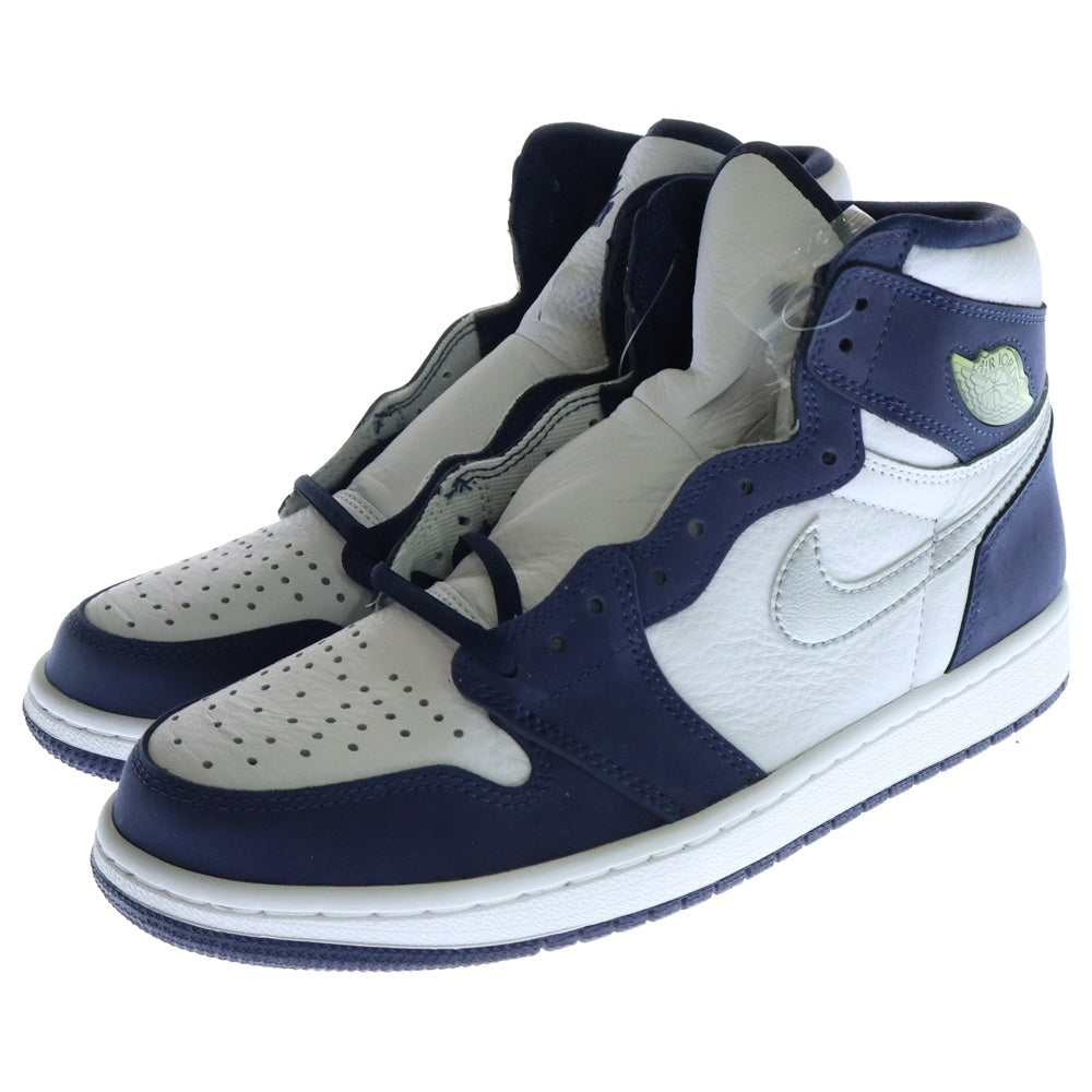 NIKE(ナイキ) AIR JORDAN 1 RETRO HIGH OG CO JP MIDNIGHT NAVY エアジョーダン ミッドナイト ネイビー ハイカットスニーカー US8.5/26.5cm DC1788-100