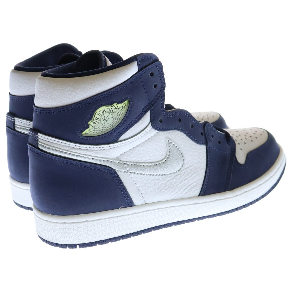 NIKE(ナイキ) AIR JORDAN 1 RETRO HIGH OG CO JP MIDNIGHT NAVY エアジョーダン ミッドナイト ネイビー ハイカットスニーカー US8.5/26.5cm DC1788-100