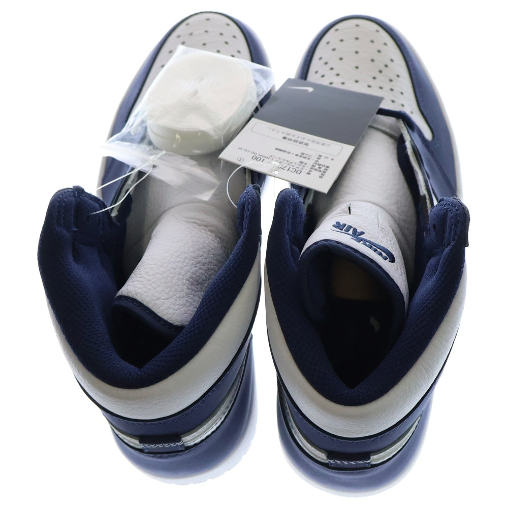 NIKE(ナイキ) AIR JORDAN 1 RETRO HIGH OG CO JP MIDNIGHT NAVY エアジョーダン ミッドナイト ネイビー ハイカットスニーカー US8.5/26.5cm DC1788-100