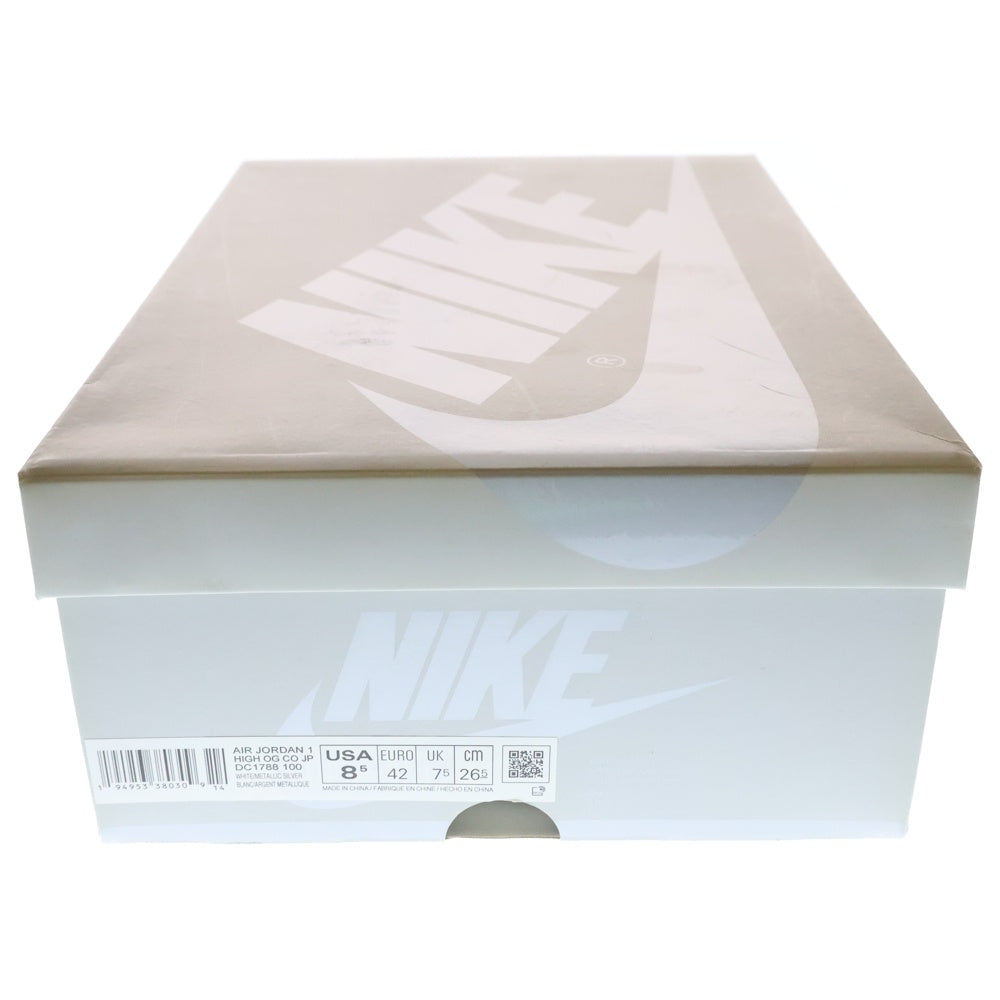 NIKE(ナイキ) AIR JORDAN 1 RETRO HIGH OG CO JP MIDNIGHT NAVY エアジョーダン ミッドナイト ネイビー ハイカットスニーカー US8.5/26.5cm DC1788-100