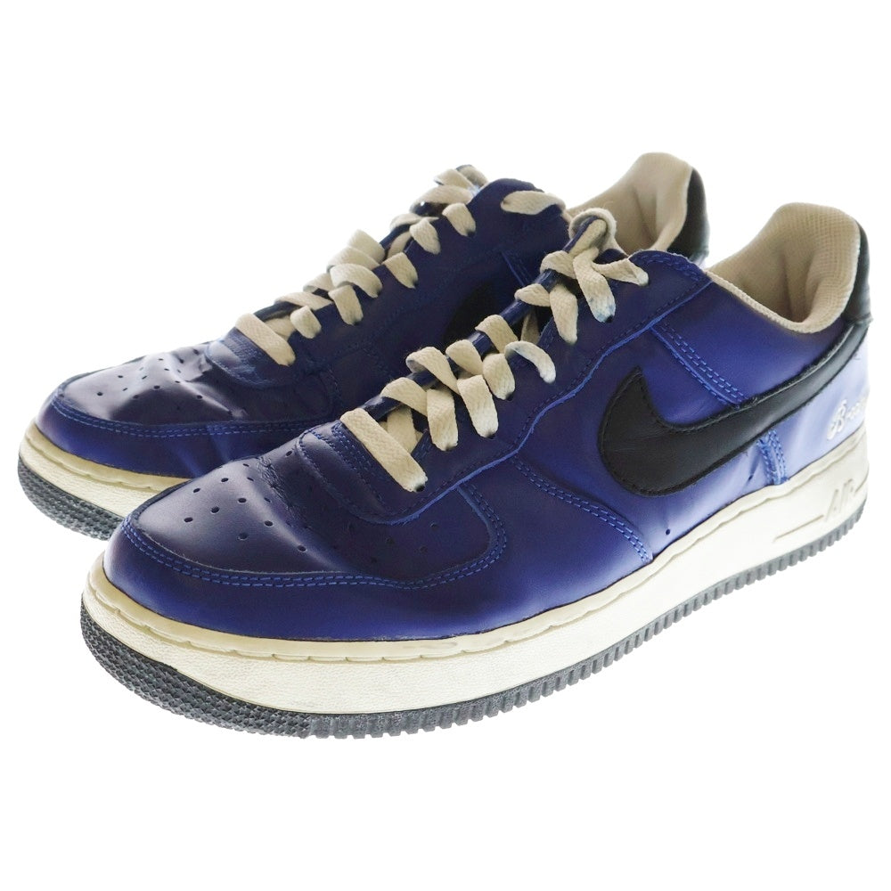 NIKE(ナイキ) 【観賞用2004年製】 AIR FORCE 1 LOW エアフォース1 レザーローカットスニーカー ブルー US10/28cm 306353-401