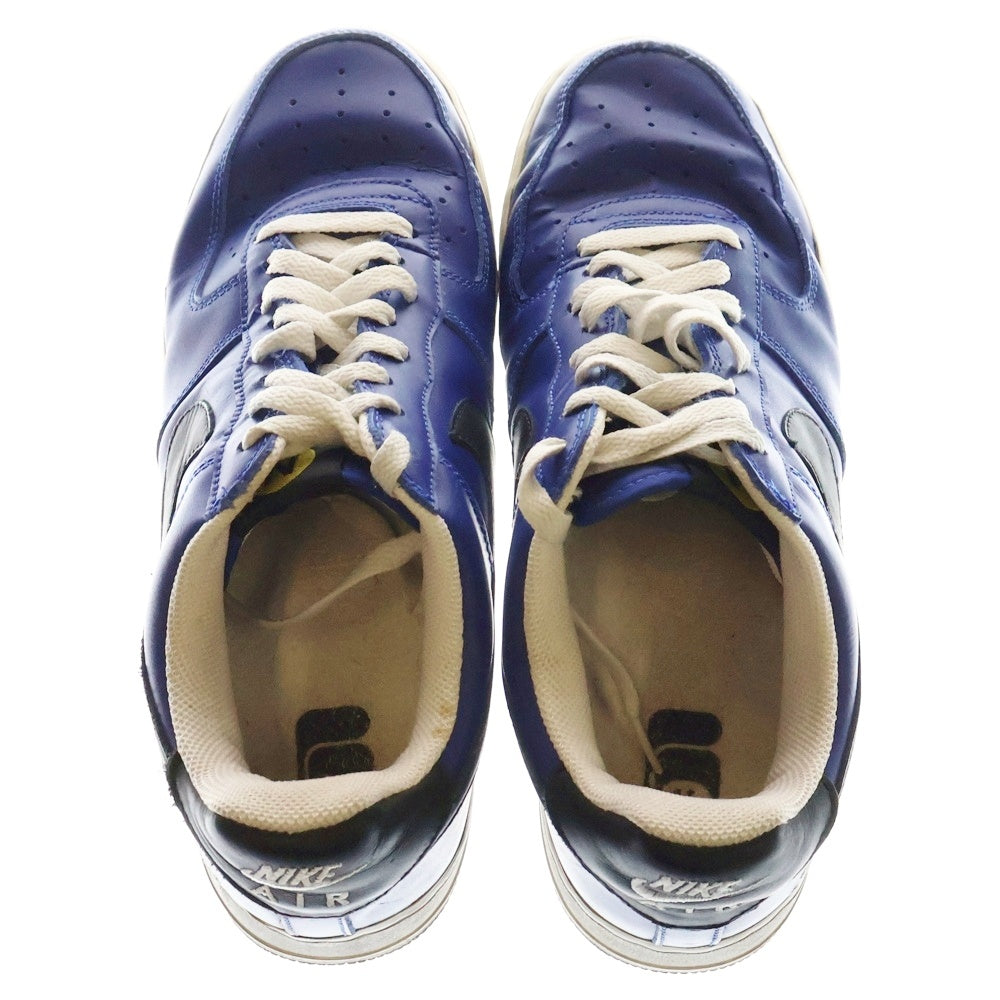 NIKE(ナイキ) 【観賞用2004年製】 AIR FORCE 1 LOW エアフォース1 レザーローカットスニーカー ブルー US10/28cm 306353-401
