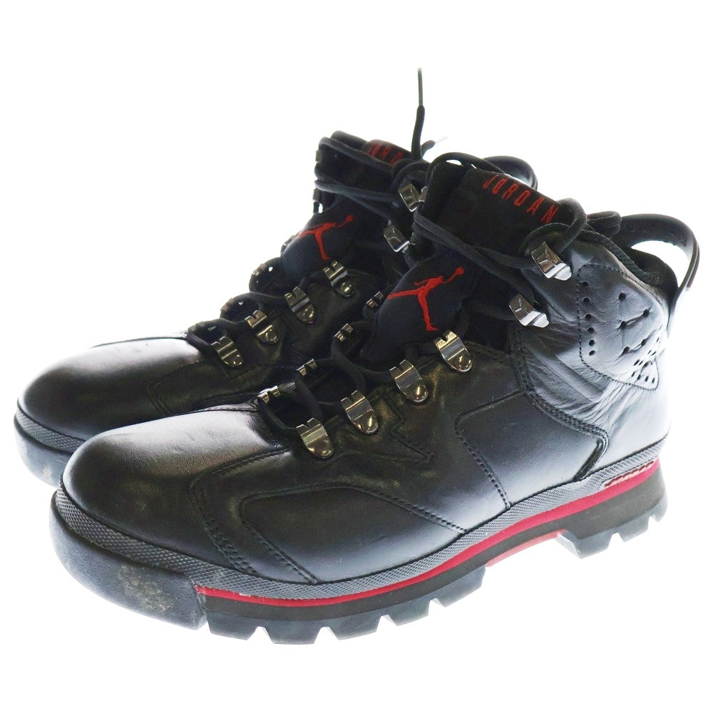 NIKE(ナイキ) 【観賞用2002年製】 AIR JORDAN 6 BOOTS エアジョーダン 6 ブーツ ハイカットスニーカー ブラック US9.5/27.5cm 303897-001
