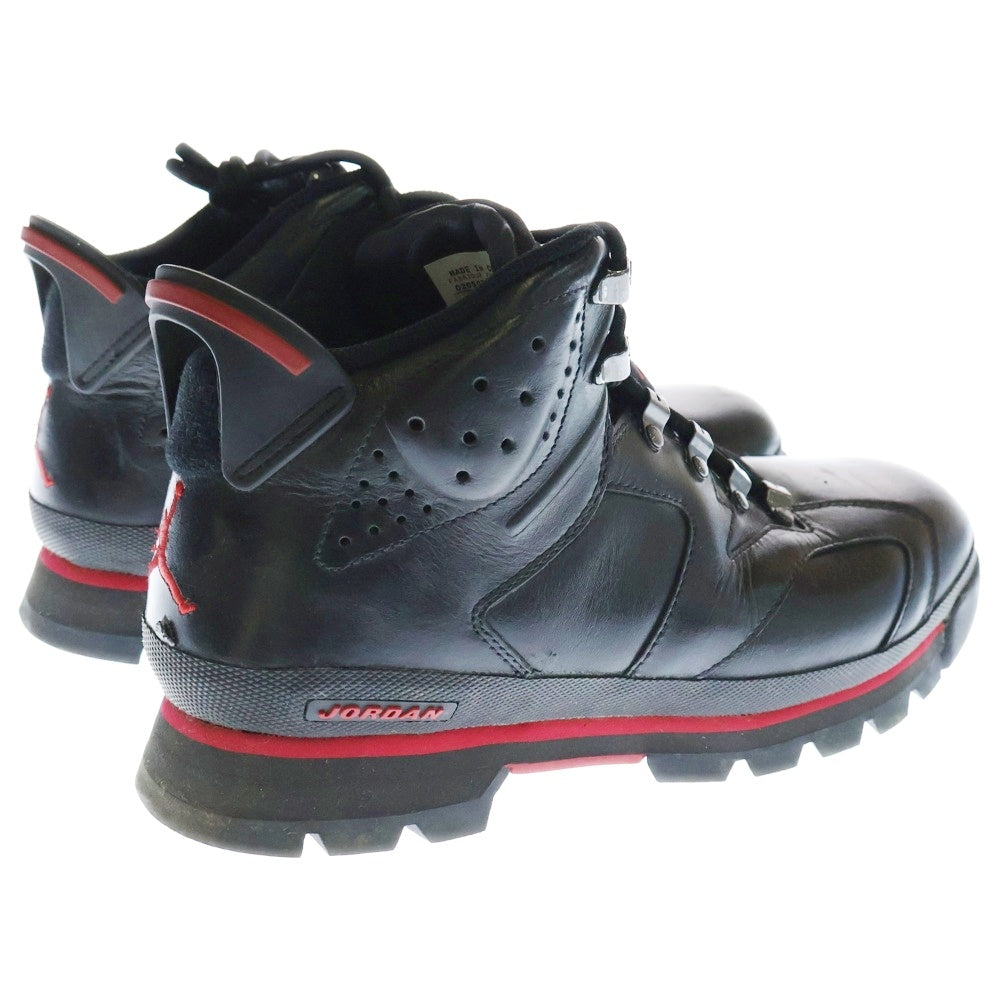 NIKE(ナイキ) 【観賞用2002年製】 AIR JORDAN 6 BOOTS エアジョーダン 6 ブーツ ハイカットスニーカー ブラック US9.5/27.5cm 303897-001