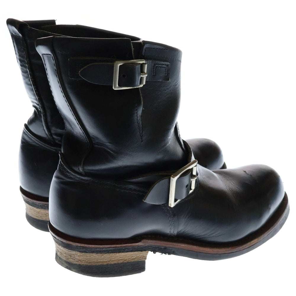 RED WING(レッド ウイング) 2976 SHORT ENGINEER レザー ショートエンジニアブーツ ワークブーツ ブラック